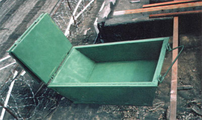 Ящик-контейнер для раствора